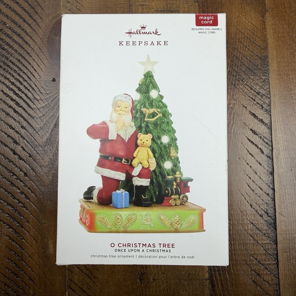 Hallmark O Christmas Tree Magic Cord Ornament 2019 Once Upon A Christmas #9